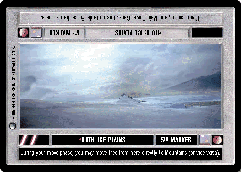•Hoth: Ice Plains (5th Marker)