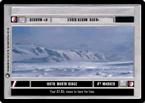 •Hoth: North Ridge (4th Marker)
