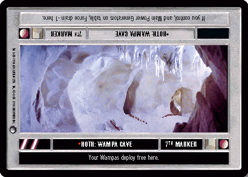 •Hoth: Wampa Cave (7th Marker)