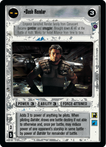 •Dash Rendar