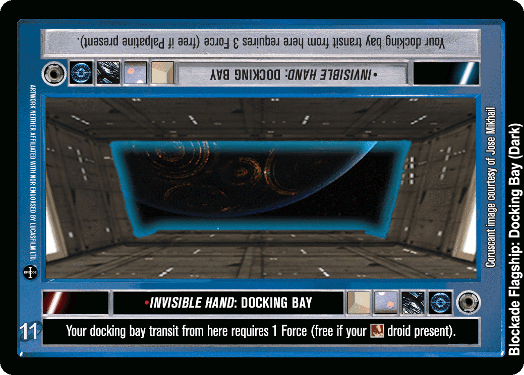 •Invisible Hand: Docking Bay