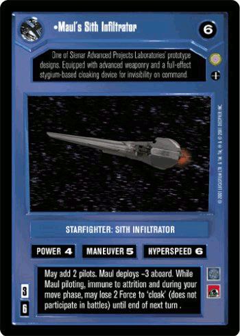 •Maul's Sith Infiltrator (AI)