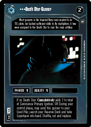 •••Death Star Gunner