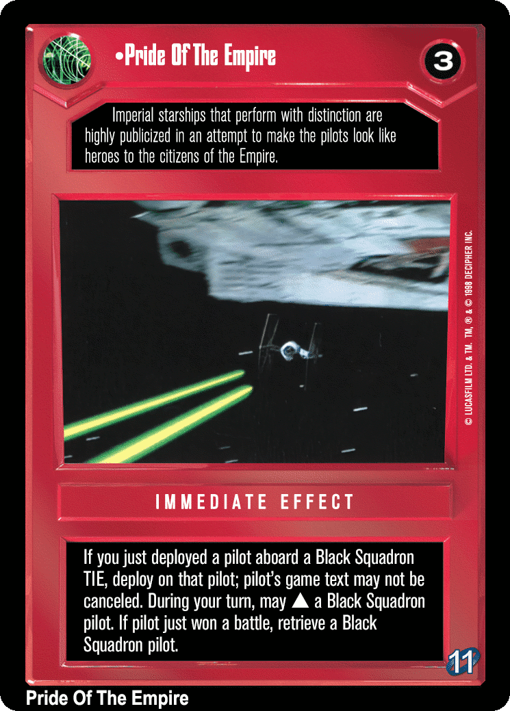 •Pride Of The Empire (V)