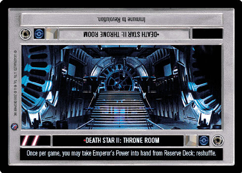 •Death Star II: Throne Room