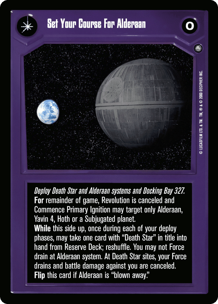 Set Your Course For Alderaan / The Ultimate Power In The Universe