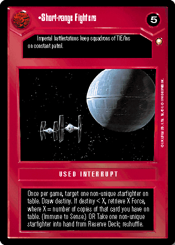 •Short-range Fighters