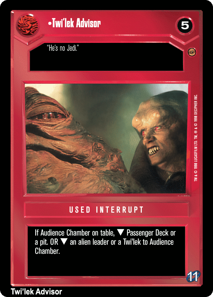 •Twi'lek Advisor (V)