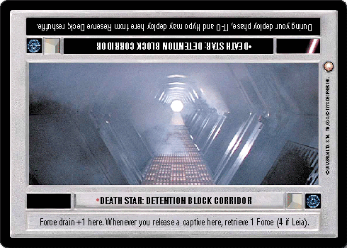 •Death Star: Detention Block Corridor
