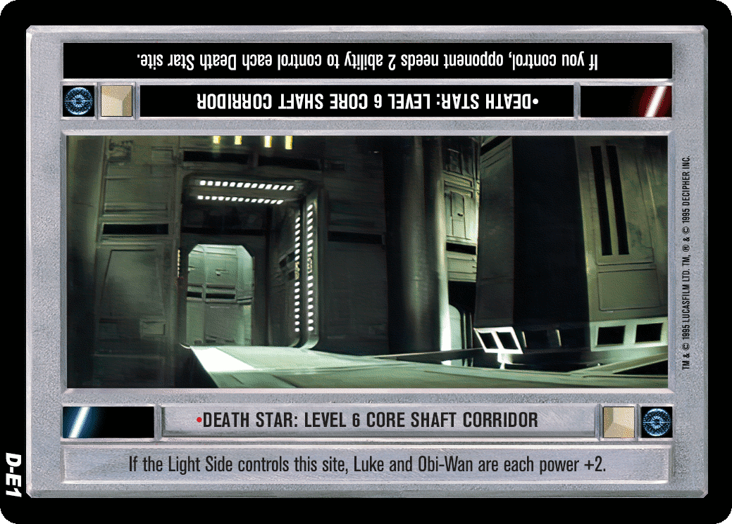 •Death Star: Level 6 Core Shaft Corridor