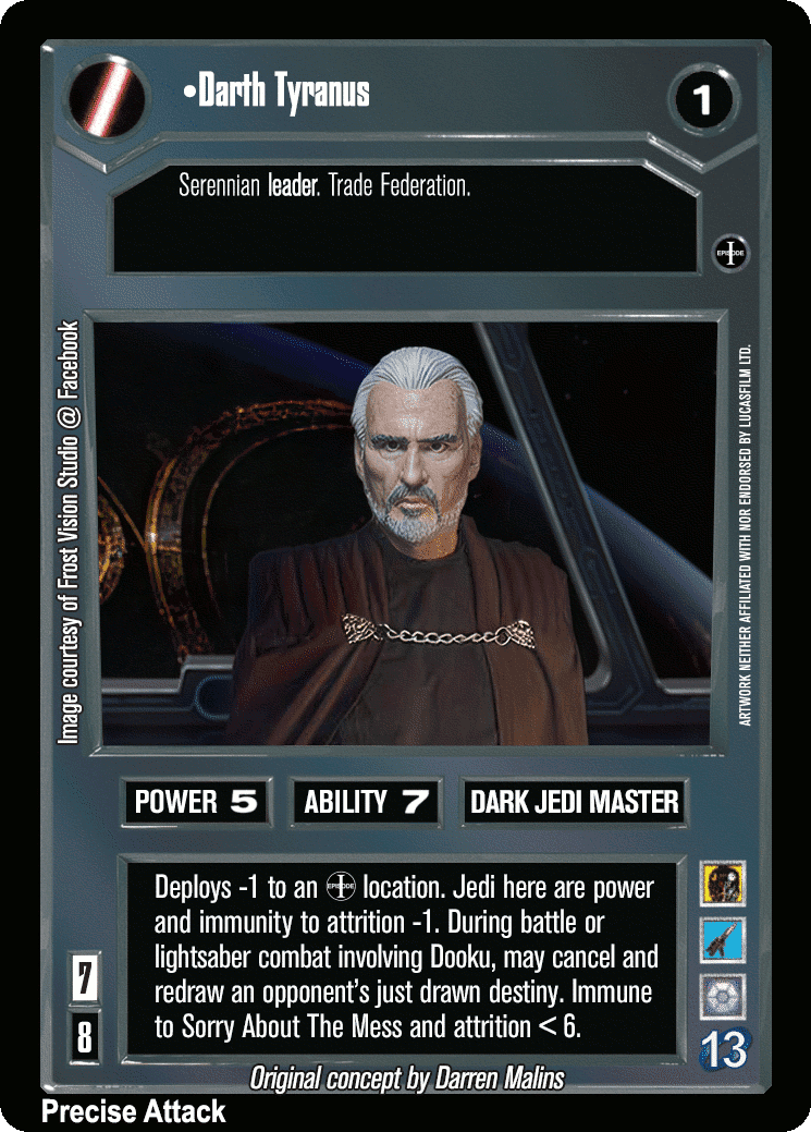 •Darth Tyranus