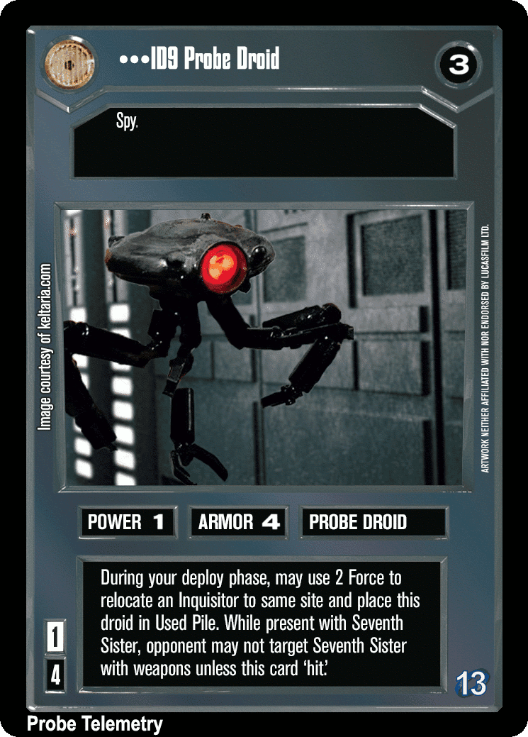 •••ID9 Probe Droid