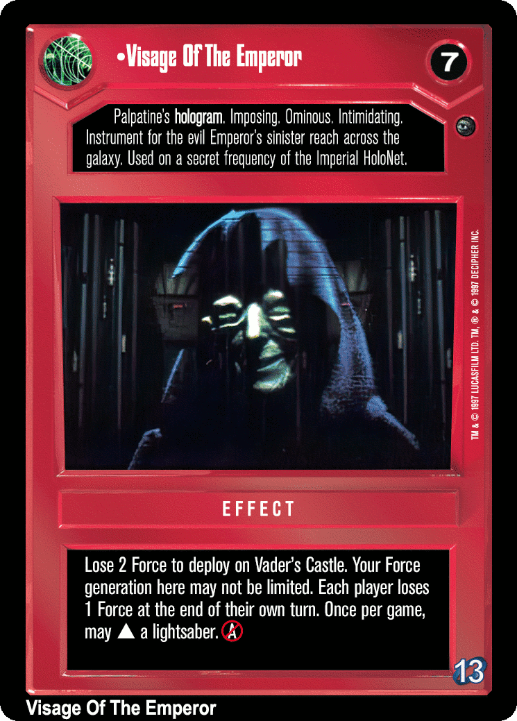 •Visage Of The Emperor (V)