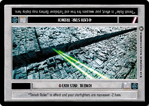 •Death Star: Trench