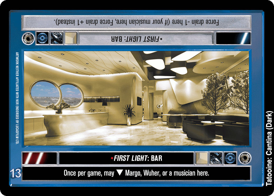 •First Light: Bar