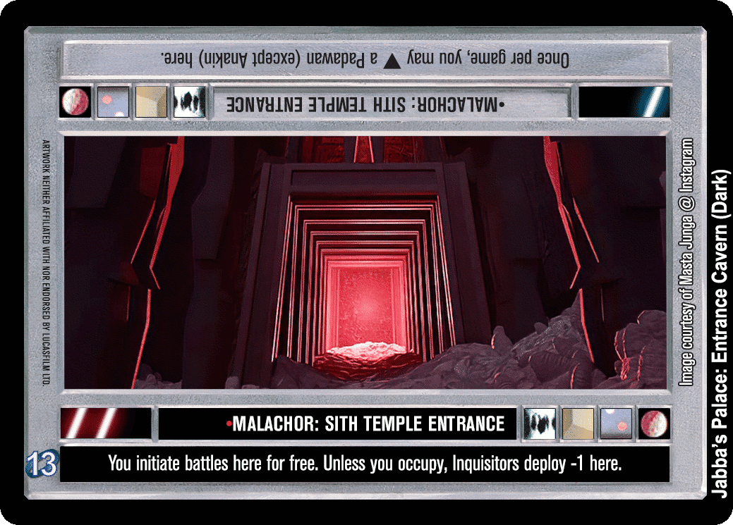 •Malachor: Sith Temple Entrance