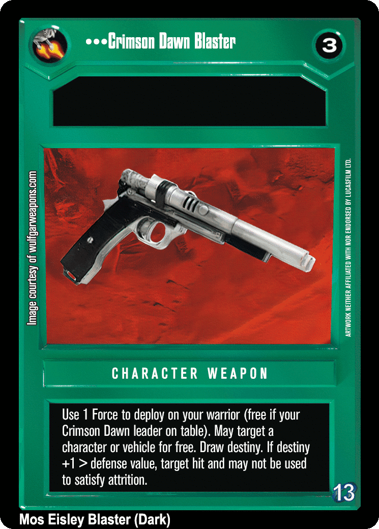 •••Crimson Dawn Blaster
