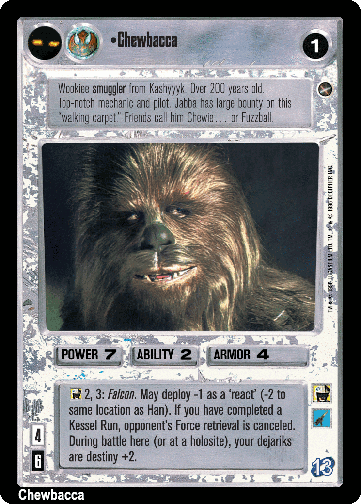 •Chewbacca (V)
