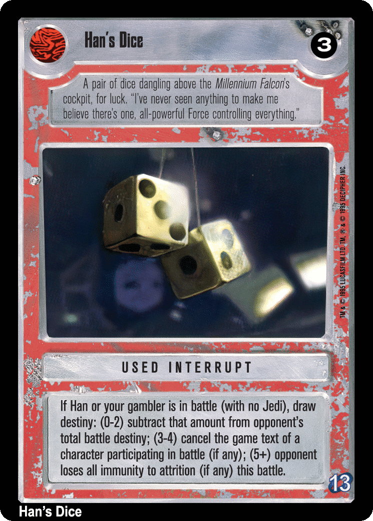 Han's Dice (V)