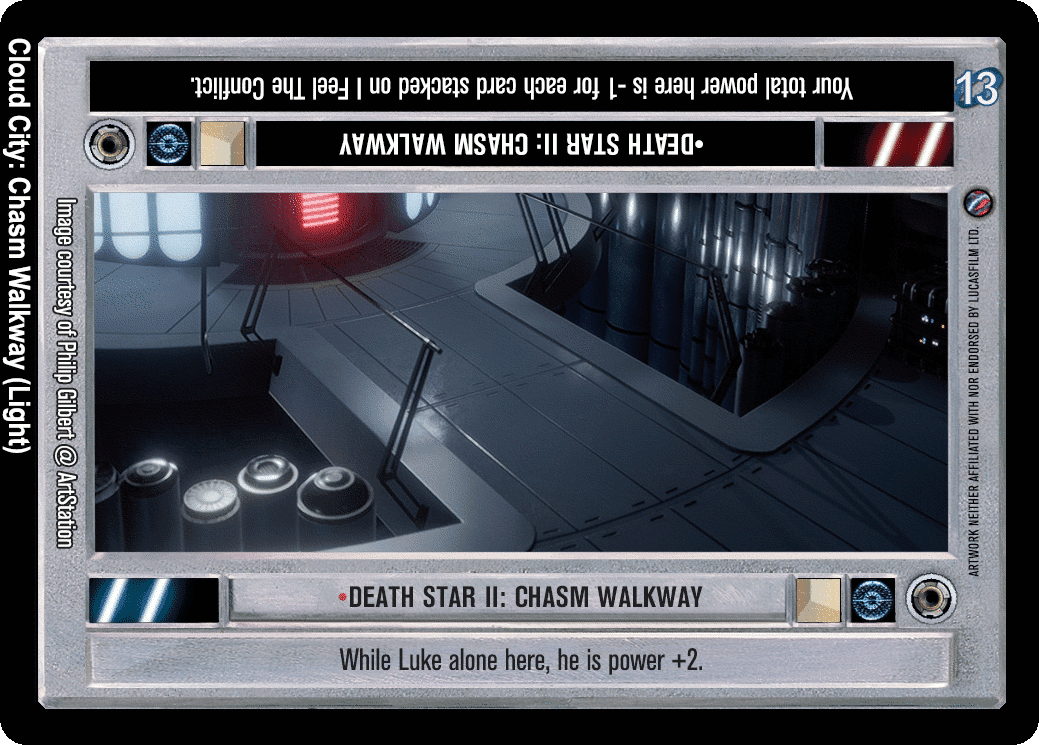 •Death Star II: Chasm Walkway