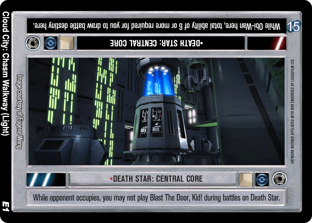•Death Star: Central Core