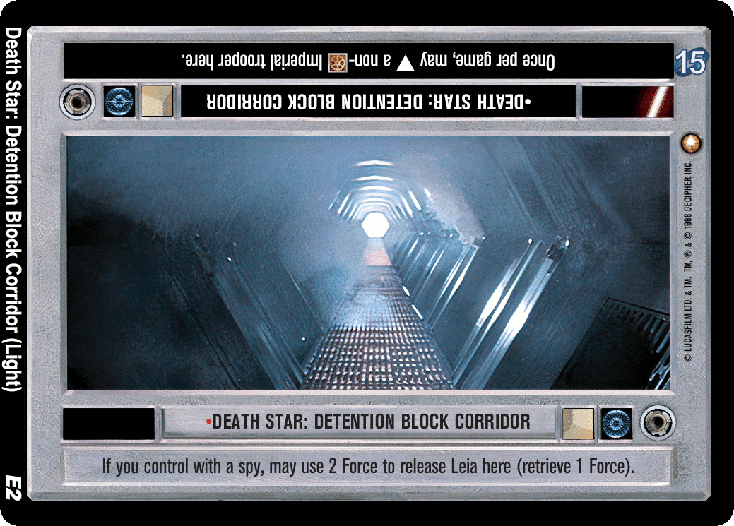 •Death Star: Detention Block Corridor (V)