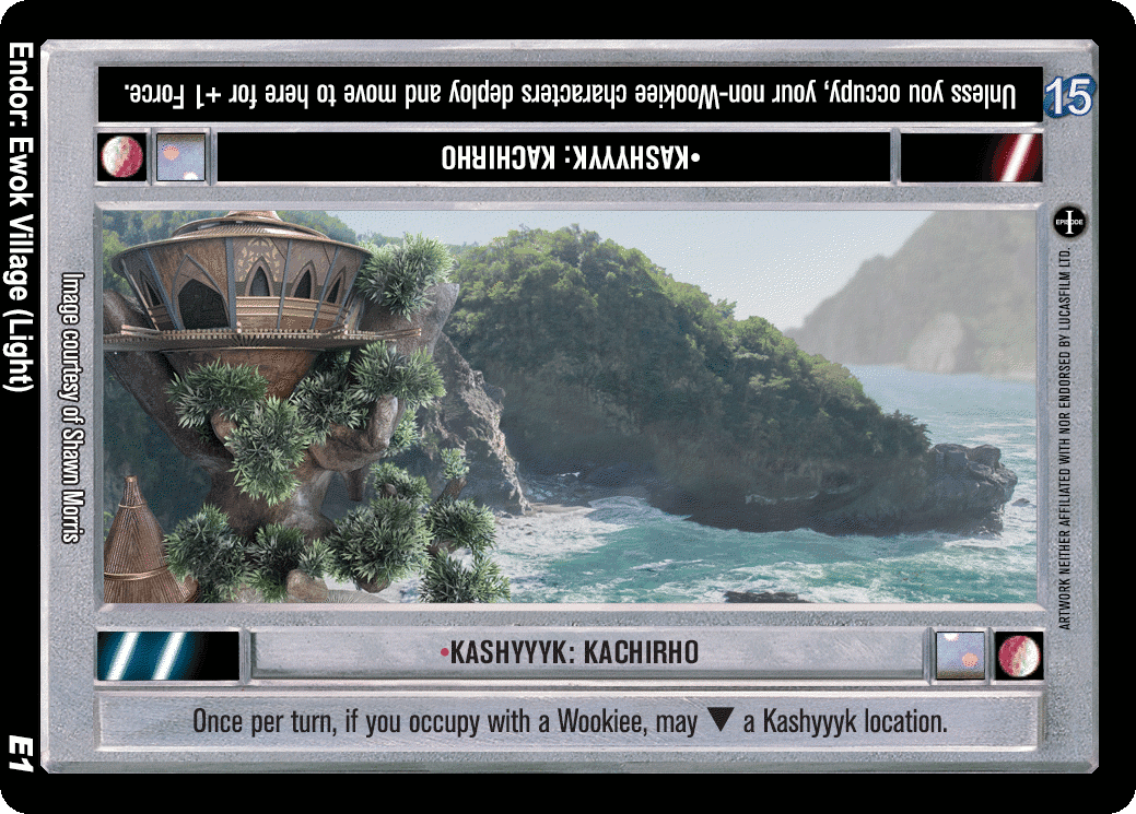•Kashyyyk: Kachirho