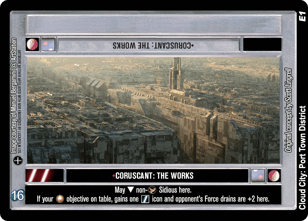 •Coruscant: The Works