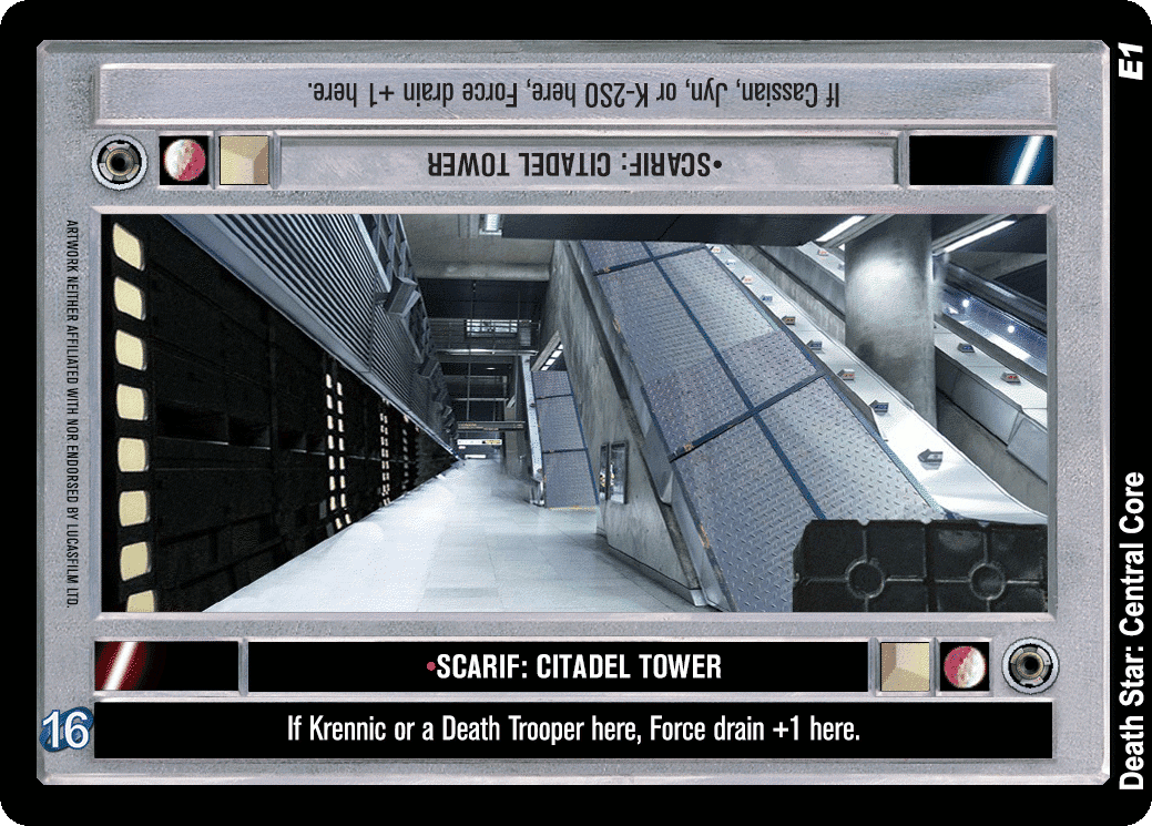 •Scarif: Citadel Tower
