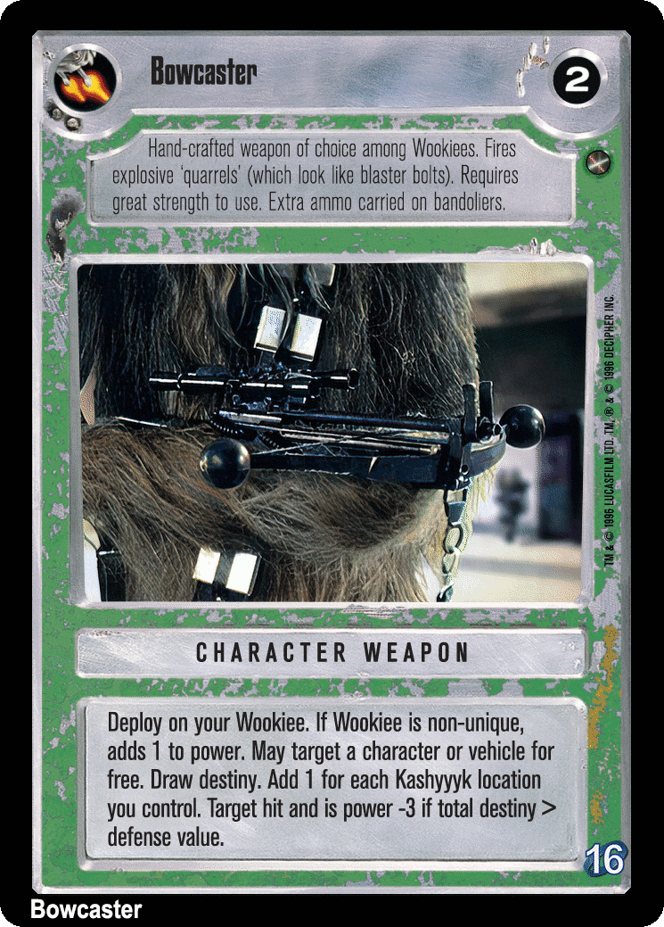 Bowcaster (V)