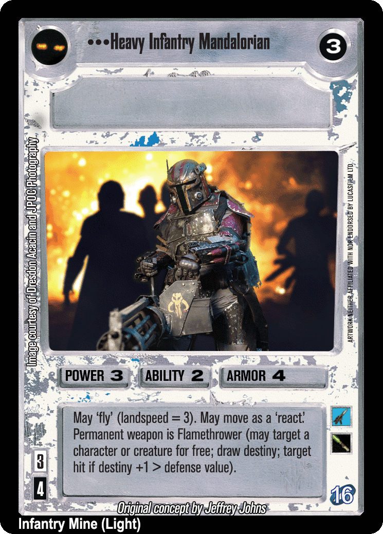 •••Heavy Infantry Mandalorian