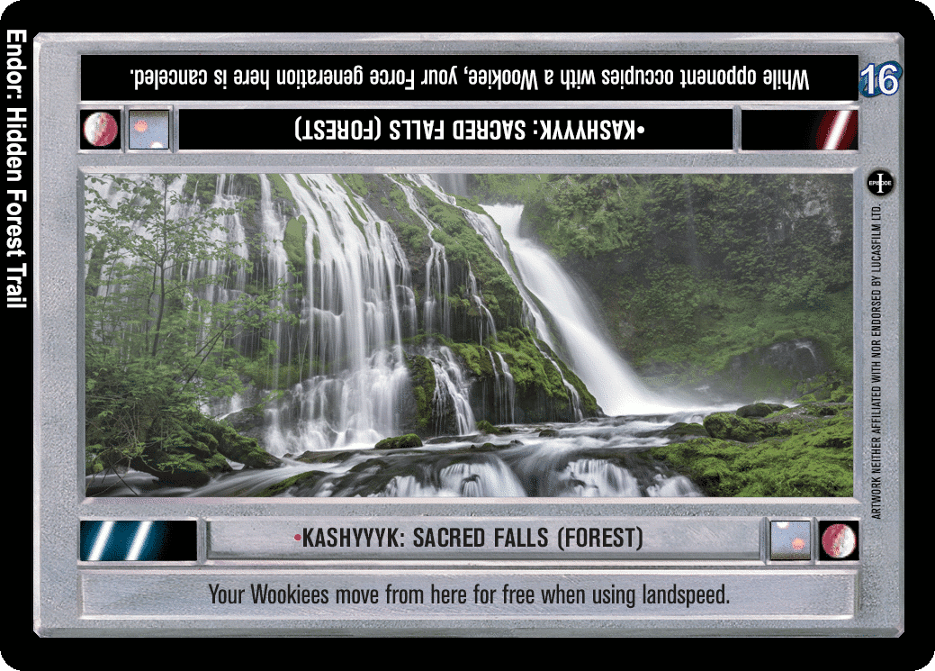 •Kashyyyk: Sacred Falls (Forest)