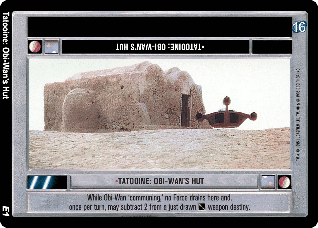 •Tatooine: Obi-Wan's Hut (V)