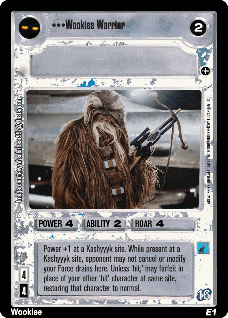 •••Wookiee Warrior