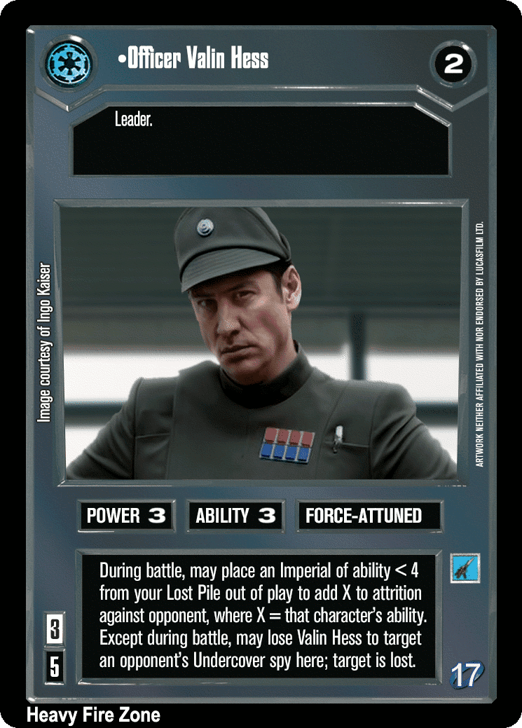 •Officer Valin Hess