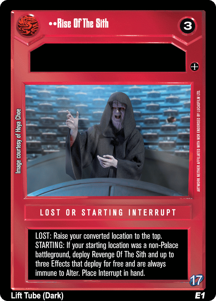 ••Rise Of The Sith
