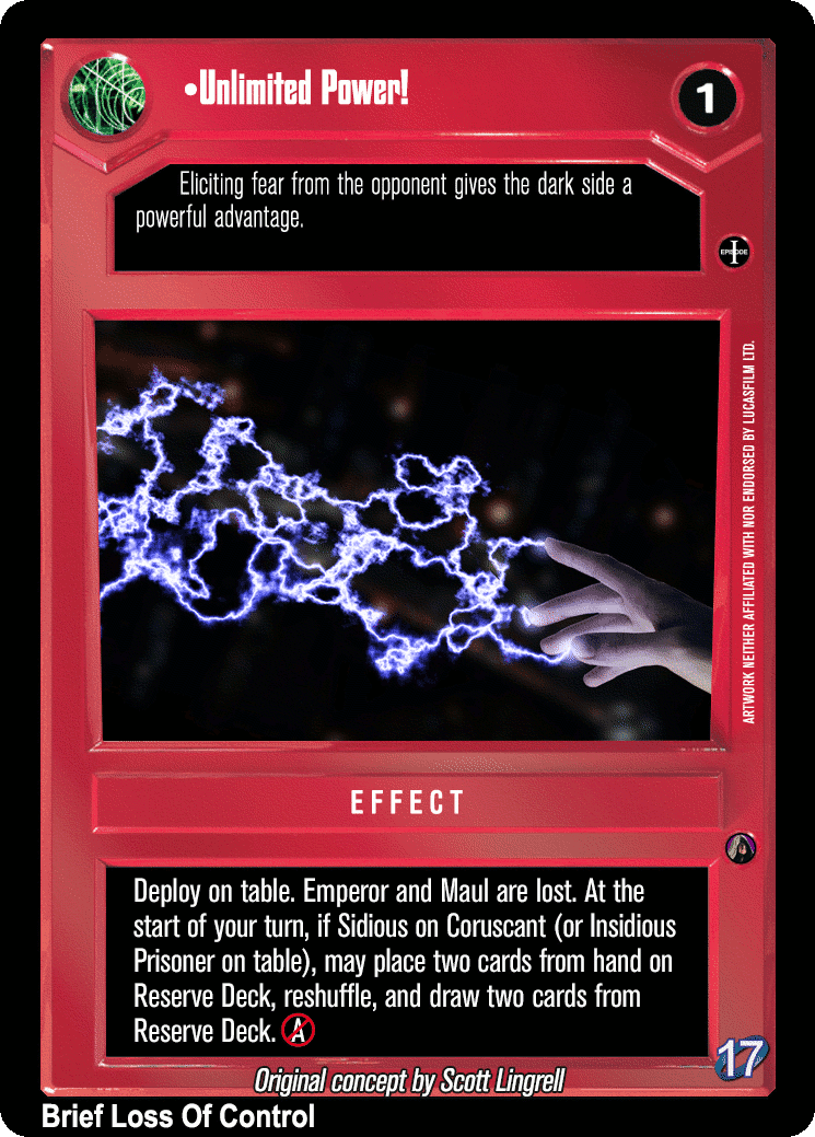 •Unlimited Power!
