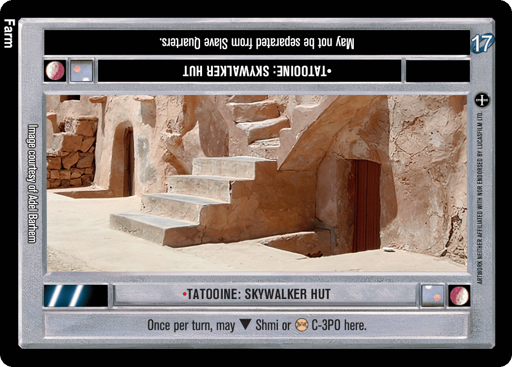 •Tatooine: Skywalker Hut