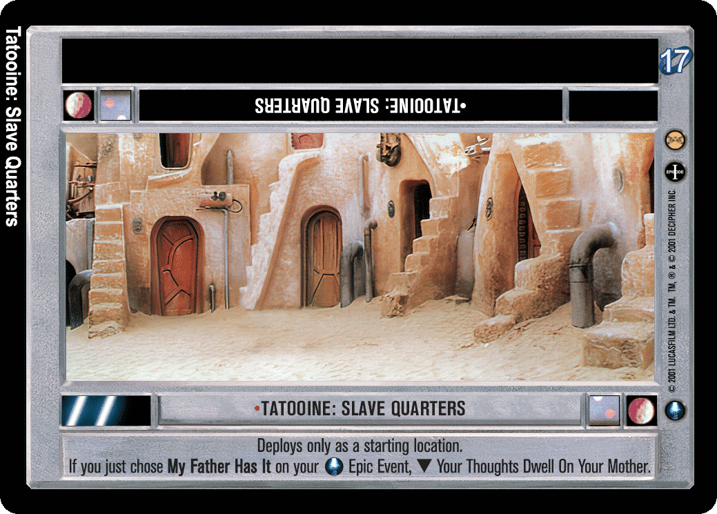 •Tatooine: Slave Quarters (V)