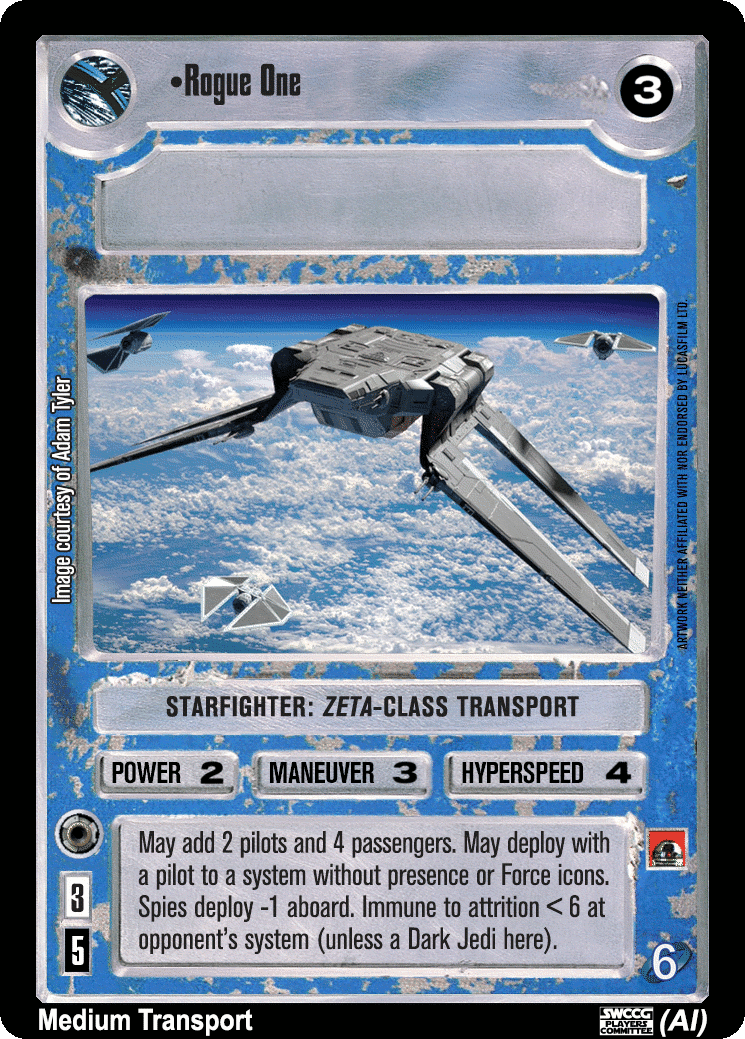 •Rogue One (AI)
