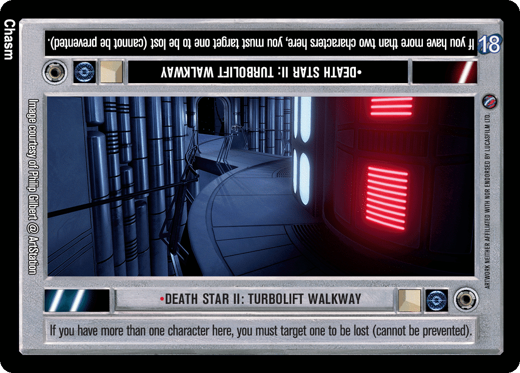 •Death Star II: Turbolift Walkway