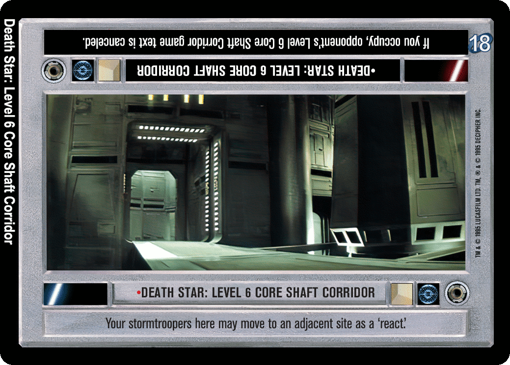 •Death Star: Level 6 Core Shaft Corridor (V)