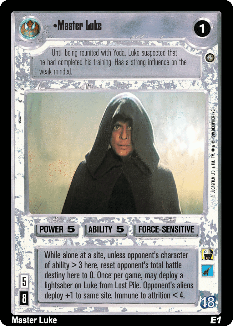 •Master Luke (V)