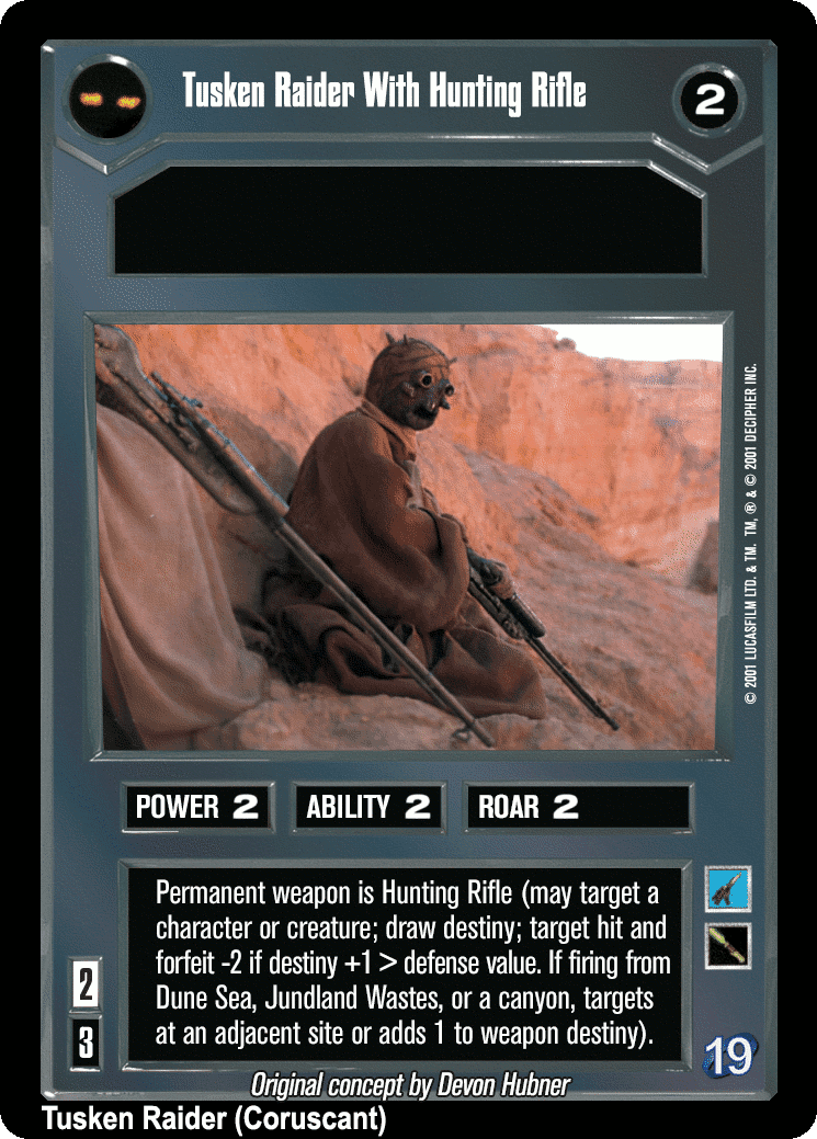 Tusken Raider With Hunting Rifle