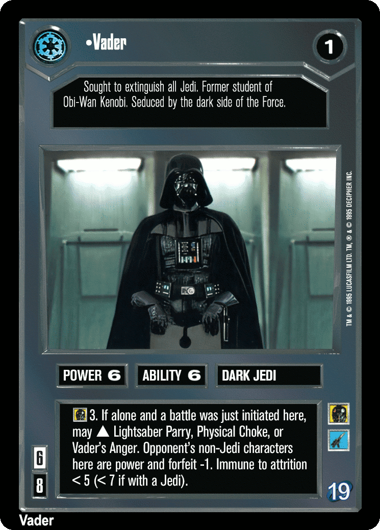 •Vader (V)
