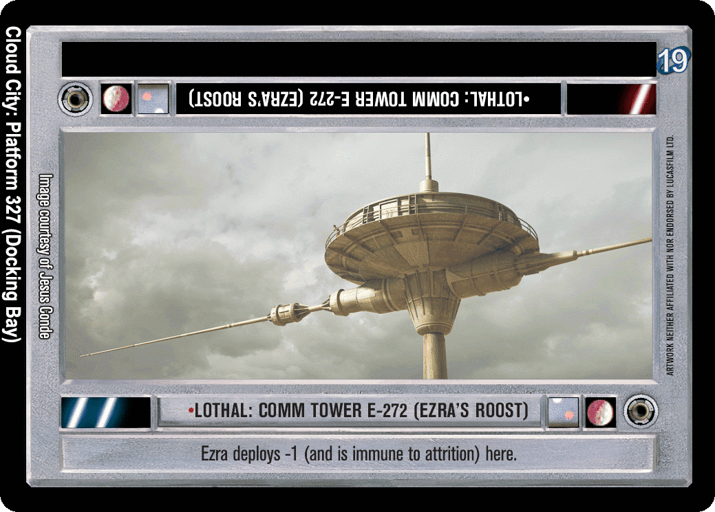 •Lothal: Comm Tower E-272 (Ezra's Roost)