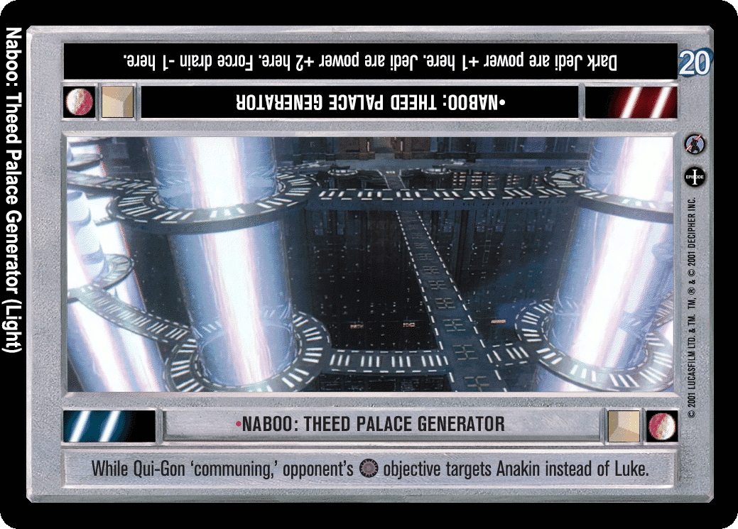 •Naboo: Theed Palace Generator (V)