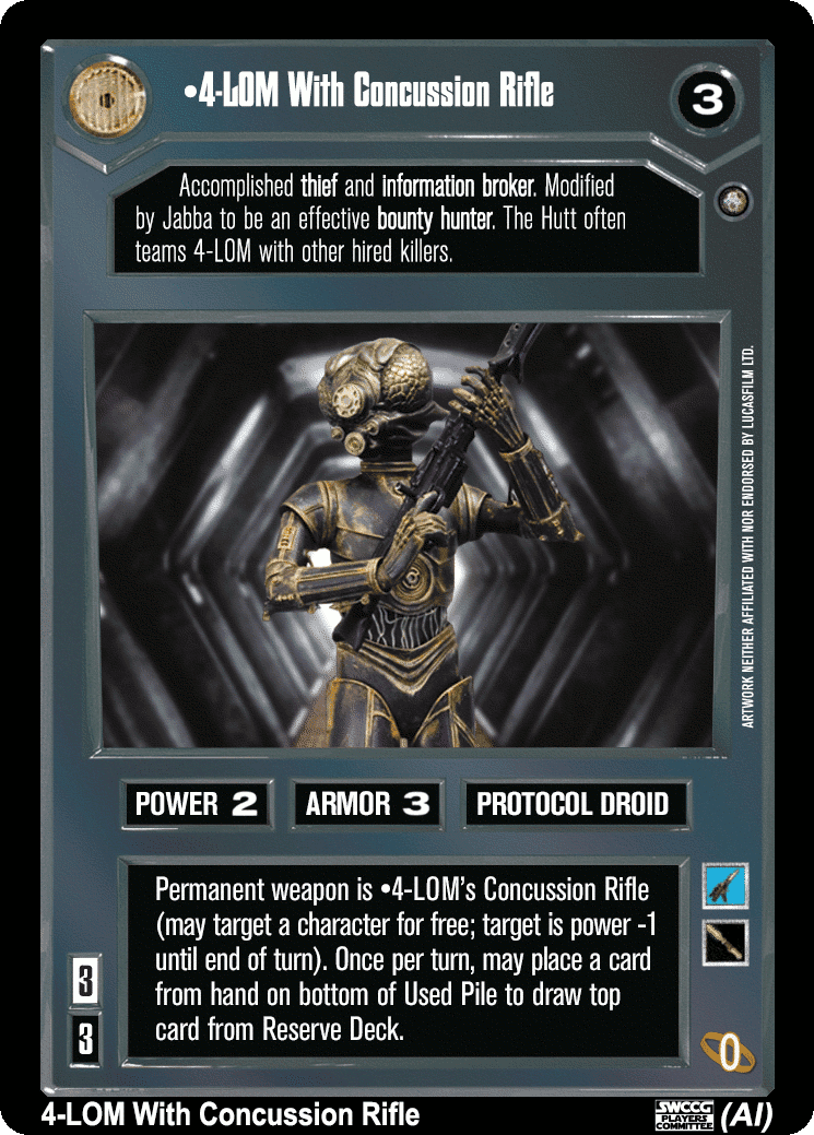 •4-LOM With Concussion Rifle (V) (AI)
