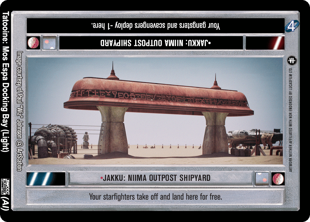 •Jakku: Niima Outpost Shipyard (AI)