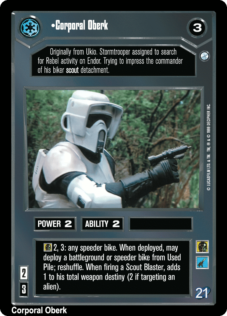 •Corporal Oberk (V)